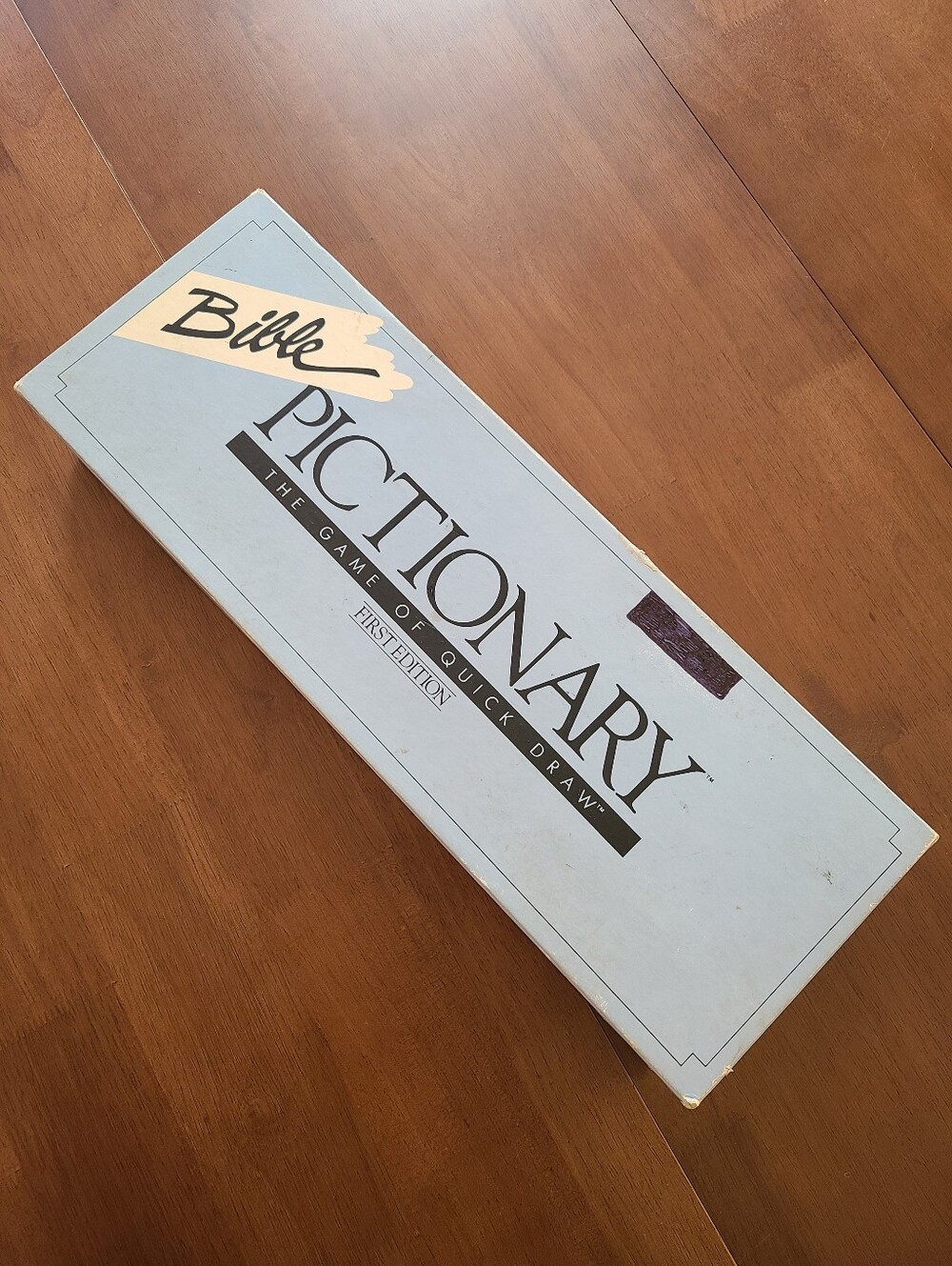 Bible Pictionary Board Game First Edition @1987 Ages 10+ & 3 to 16 Players